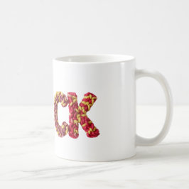 JACK Naam in Levendig Haakpatroon Koffiemok