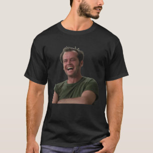 Jack Nicholson One vloog over de CuckooS Nest Sti T-shirt