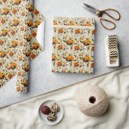 Jack-o-Geest Geel Cadeaupapier