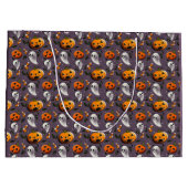 Jack-o-Ghost Paars Groot Cadeauzakje (Achterkant)
