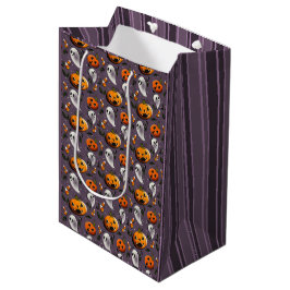 Jack-o-Ghost Paars Medium Cadeauzakje