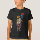 Jack O lantaarn Halloween ballonnen T-shirt (Voorkant)