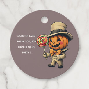 Jack o lantaarn Halloween Favoriet Tags Bedankjes Labels