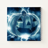 Jack-o-lantaarn in de regen notitieboek (Achterkant)