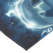 Jack-o-lantaarn in de regen tafelkleed (Gekanteld)