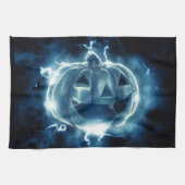 Jack-o-lantaarn in de regen theedoek (Horizontaal)