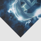 Jack-o-lantaarn in de regen tissuepapier (Detail)