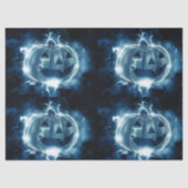 Jack-o-lantaarn in de regen tissuepapier (Voorkant)