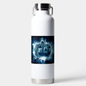 Jack-o-lantaarn in de regen waterfles (Voorkant)