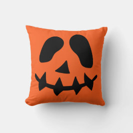 Jack O lantaarn pompoen gezicht Sierkussen