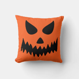 Jack O lantaarn pompoen gezicht Sierkussen