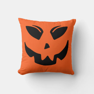 Jack O lantaarn pompoen gezicht Sierkussen