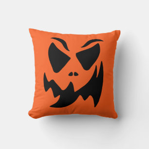 Jack O lantaarn pompoen gezicht Sierkussen