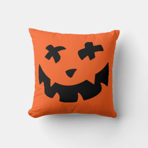Jack O lantaarn pompoen gezicht Sierkussen
