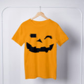 Jack O lantaarn pompoen gezicht Sinaasappel Hallow T-shirt