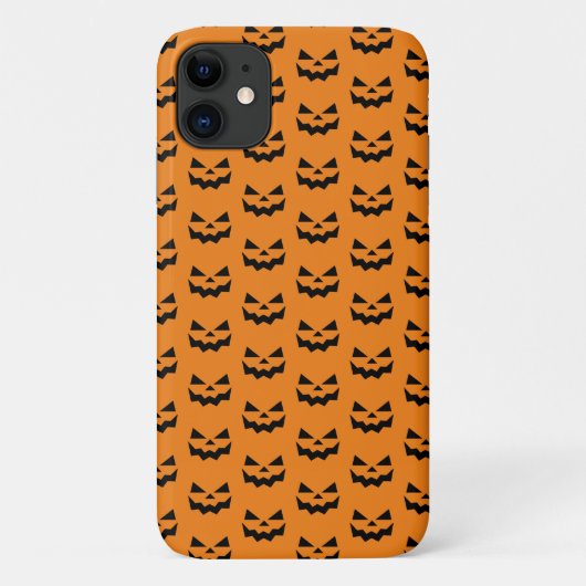 Jack-o-lantaarn pompoengezicht Case-Mate iPhone case (Achterkant)
