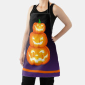 Jack-o-lantaarn Pumpkin trio Schort (Insitu)