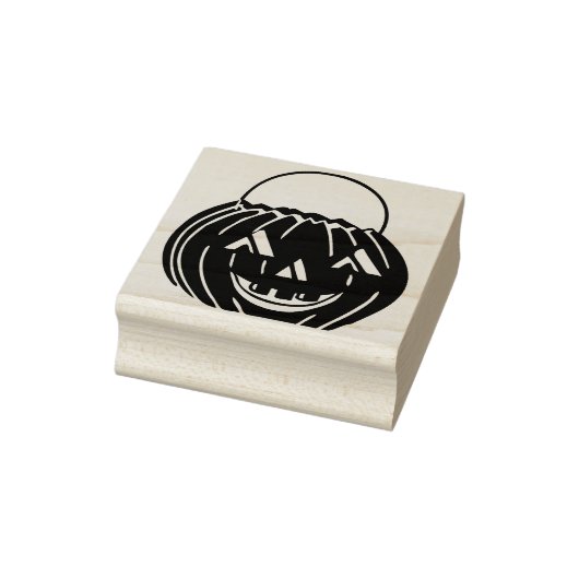 Jack-o'-lantaarn Rubber Stamp Rubberstempel (Stempel)