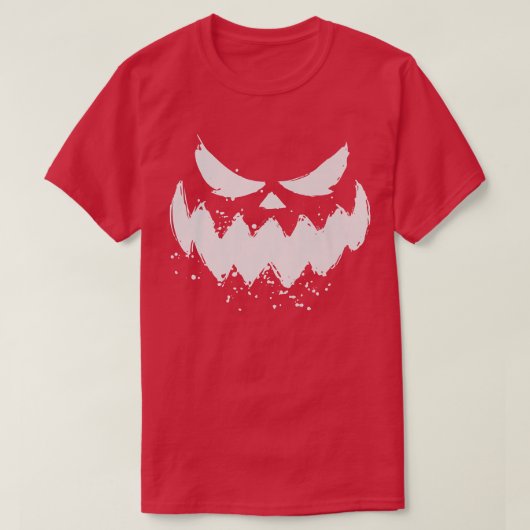 Jack O Lantaarn schouderkloppompoen Halloween T-shirt (Design voorkant)