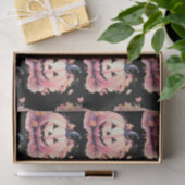 Jack-O' lantaarn Sinaasappel bladeren zwart Hallow Tissuepapier (Geschenk)