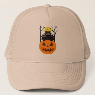 Jack O-lantaarn & Uilen Trucker Pet