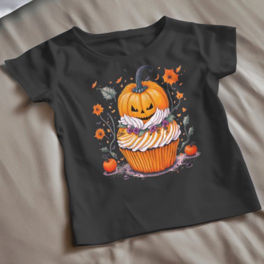 Jack o lantaarn Waterverf pompoen seizoensgebonden T-shirt