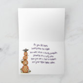 Jack-o-lantaarn - Wenskaart Kaart (Binnen)