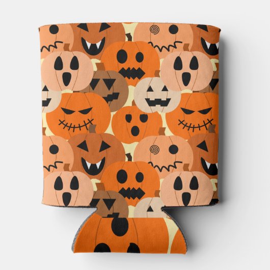 Jack-o-Lantaarns Blikjeskoeler (Achterkant)