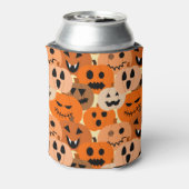 Jack-o-Lantaarns Blikjeskoeler (Blikje Achterkant)