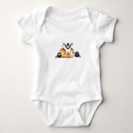 Jack o lantaarns en Bat Halloween T-shirt