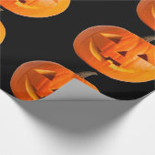 Jack-O-Lantaarns papier voor het ompakken (Hoek)
