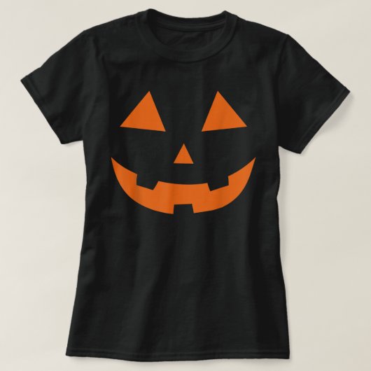 Jack o Lantaarns pompoen, makkelijk halloween kost T-shirt (Design voorkant)