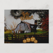 *~* Jack-o-Lantaarns - Scarecrow HALLOWEEN Briefkaart (Voorkant)