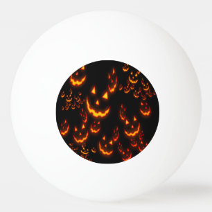Jack O' Lantaarns stromende vlakken Pingpongbal