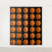 Jack-O-Lantaarns Tapestry Wandkleed (Voorkant)