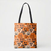 Jack-o-Lantaarns Tote Bag (Voorkant)