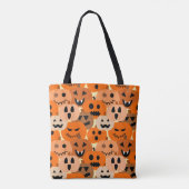 Jack-o-Lantaarns Tote Bag (Achterkant)