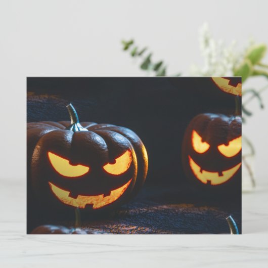 jack-o'-lantern (Staand voorkant)