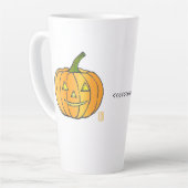 Jack-o-lantern 17 oz. latte mok (Linkerhoek)