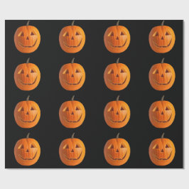 Jack-O-Lantern-1 Verpakkingspapier Cadeaupapier