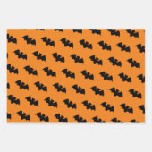 Jack-O-Lantern 3-pakket Gift Wrap Inpakpapier Vel (Voorkant 3)