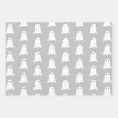 Jack-O-Lantern 3-pakket Gift Wrap Inpakpapier Vel (Voorkant 2)