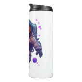 Jack-o'-Lantern Astronaut Thermosbeker (Geroteerd rechts)