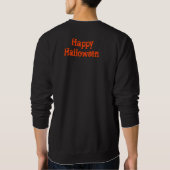 Jack-o-Lantern Basic Halloween Sweatshirt (Achterkant)