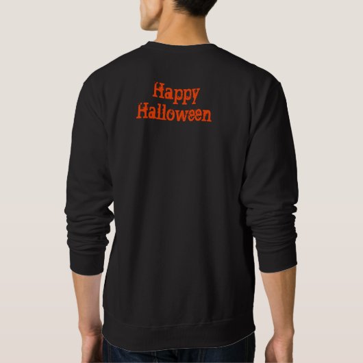 Jack-o-Lantern Basic Halloween Sweatshirt (Achterkant)