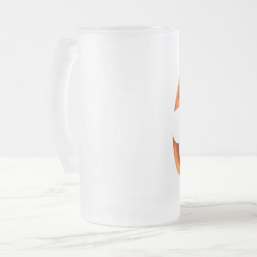 Jack-o-lantern Beer Mok Halloween Pompoen Mokken / (Voorkant links)