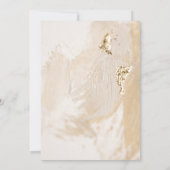 Jack-O' Lantern Beige Pompoen Carving Party Kaart (Achterkant)