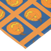 Jack o' Lantern Blue en Oranje Tablecloth Tafelkleed (Gekanteld)