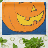 Jack o' Lantern Blue Kitchen Towel Theedoek (Gevouwen)