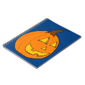 Jack o' Lantern Blue Notitieboek (Linkerzijde)